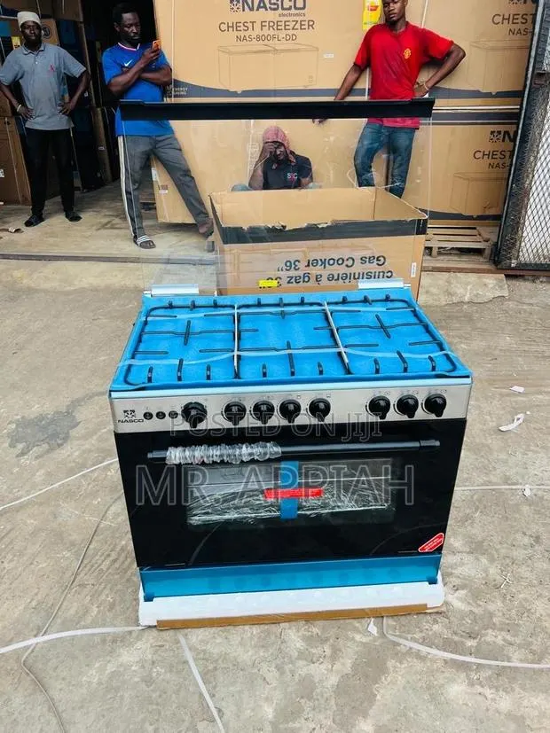 Shop Affordable Nasco 5 Gas Burner(Black)Oven Grill · Photo 1