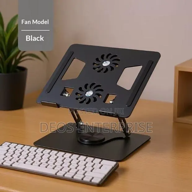 360 Rotating Laptop Cooling Stand · Photo 1