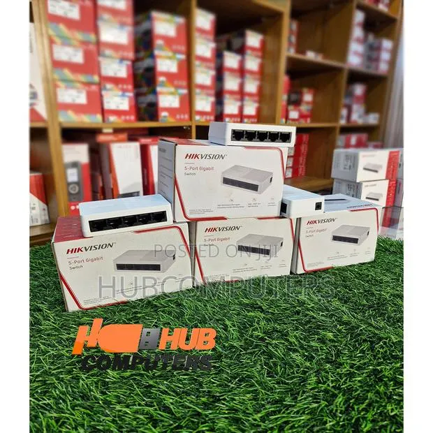 Hikvision Ds-3e0505d-O 5 Port Gigabit Ethernet Switch Plastic · Photo 1