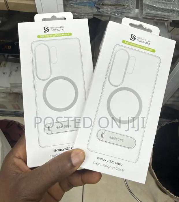 S25/S26ultra 360 Rotating Clear Magnet Case · Photo 1