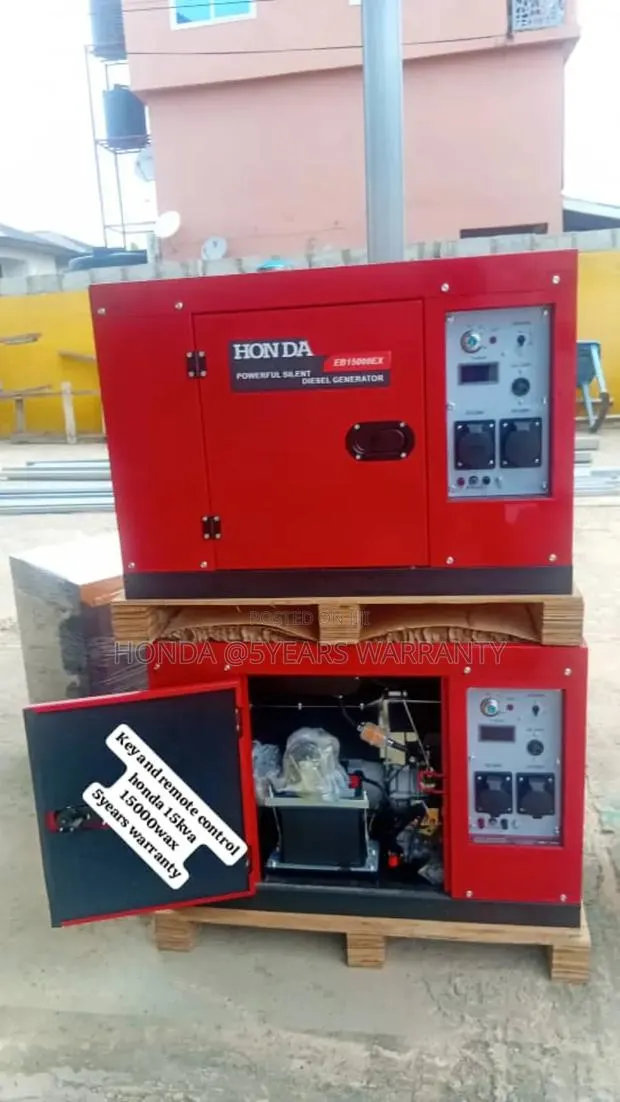 Clear Electric Power With Honda 15kva 15000wx Remote Control · Photo 1