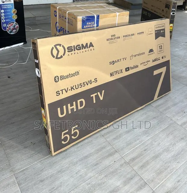 Sigma Ultra Clear 55 Inch Smart Uhd Digital Satellite Tv · Photo 1