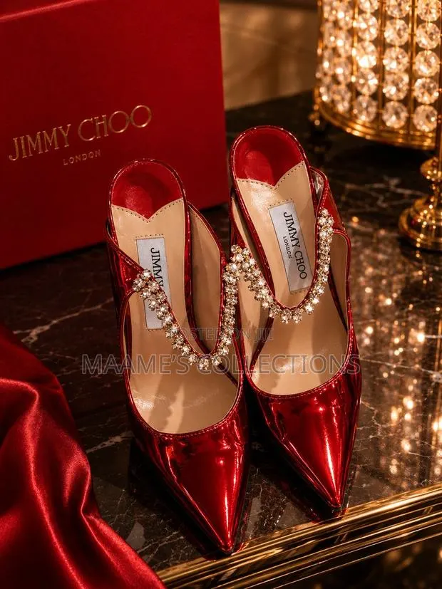 Jimmy Choo Bing 100 Mules Heels · Photo 1
