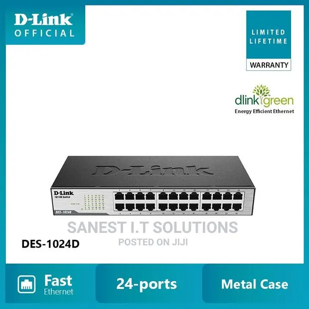 D-Link 24 Port Gigabit Switch · Photo 1