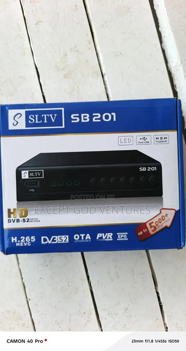 SLTV Decoder With One Month Subscription( It Gives U DSTV Channels) · Photo 1