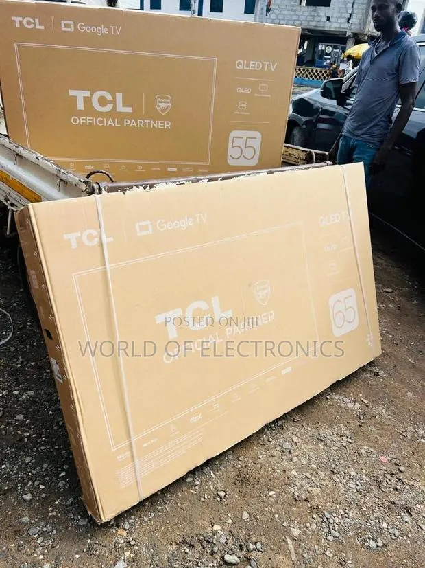 Zealous Sleek TCL 65'' Led UHD 4k Smart Android 65p6l Television · Photo 1