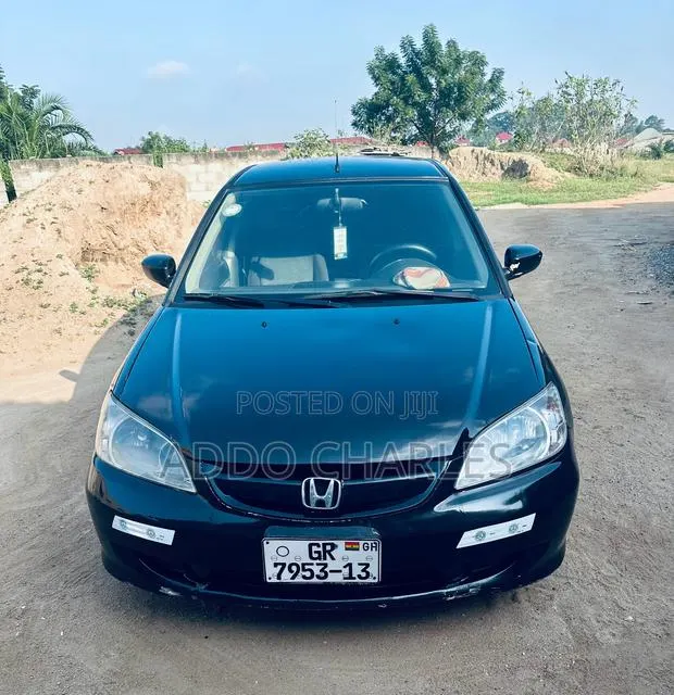 Honda Civic 1.6i Sport 2005 Black · Photo 1