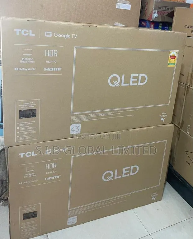 Brilliant Qled + Smart Google Tv: Tcl 43" Qled · Photo 1