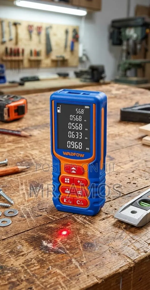 110mm Laser Distance Detector With Red Beams - WDL15209 · Photo 1
