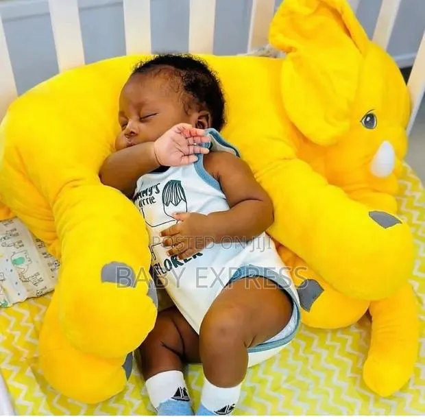 Ultra-soft Baby Multi-purpose Elephant Support Play Pillow · Photo 1