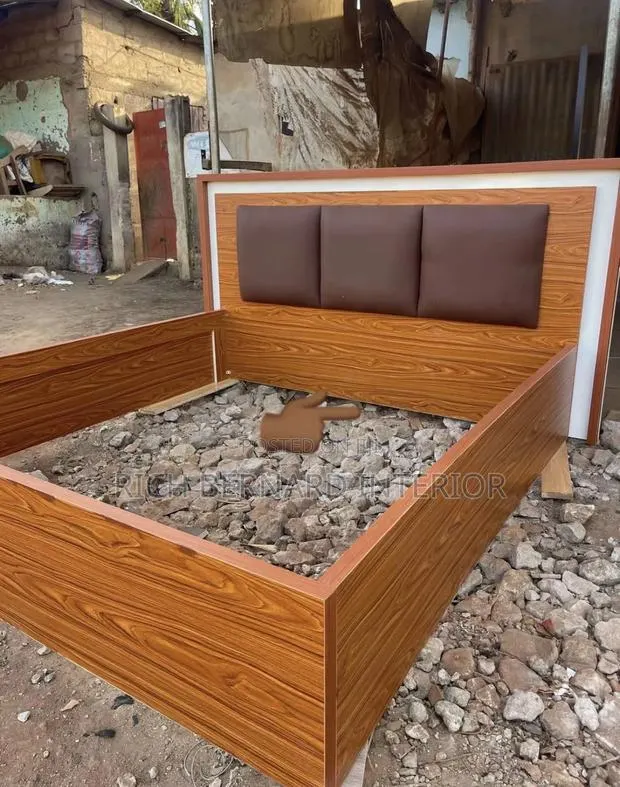 Modern Laminated Queen Size Bed · Photo 1