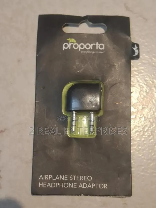 Proporta Airplane Stereo Headphone Adaptor · Photo 1