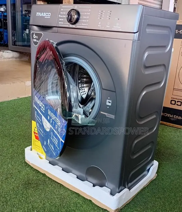 Wash Smarter, Live Better With the Nasco 6kg Front Load Washer 6kg · Photo 1