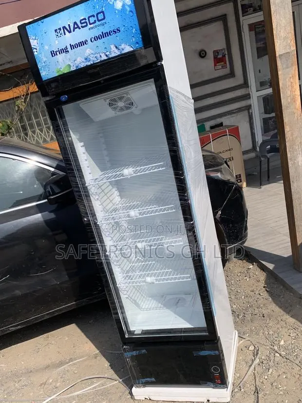 Authentic Sleek < Nas-Fl360-1dr Nasco 298L Display Fridge · Photo 1