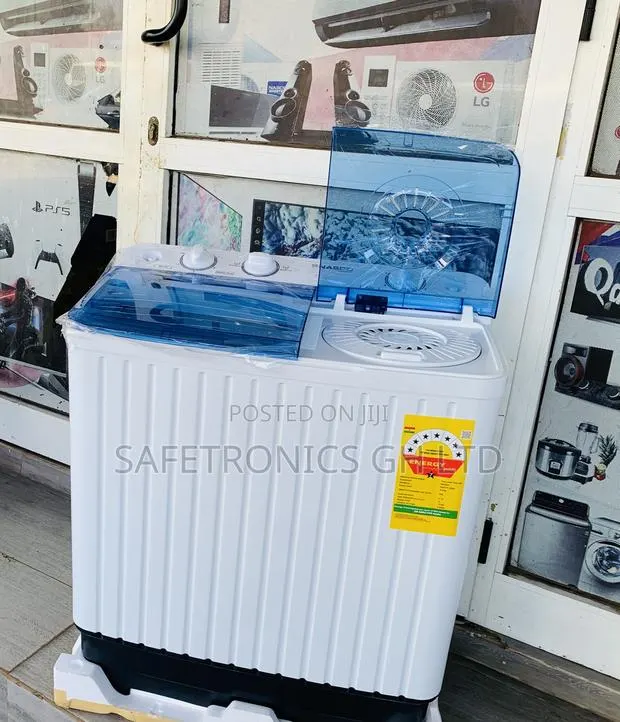 Grab Elegant Nasco Twin Top Washing Machine 8kg-Nas-08-Tw · Photo 1