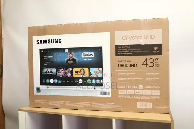 Samsung 43” U8000H Crystal UHD Smart TV – 2026 Model · Photo 1