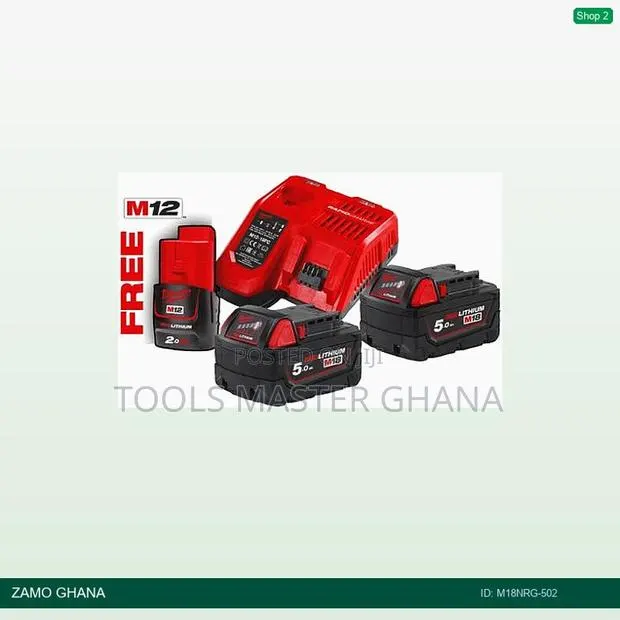 NRG Pack M18b5(2) M12b2(1) M12-18fc(1) - M18nrg-502 · Photo 1