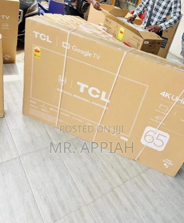 Super Quality TCL 65” Smart Satellite Android Uhd Television · Photo 1