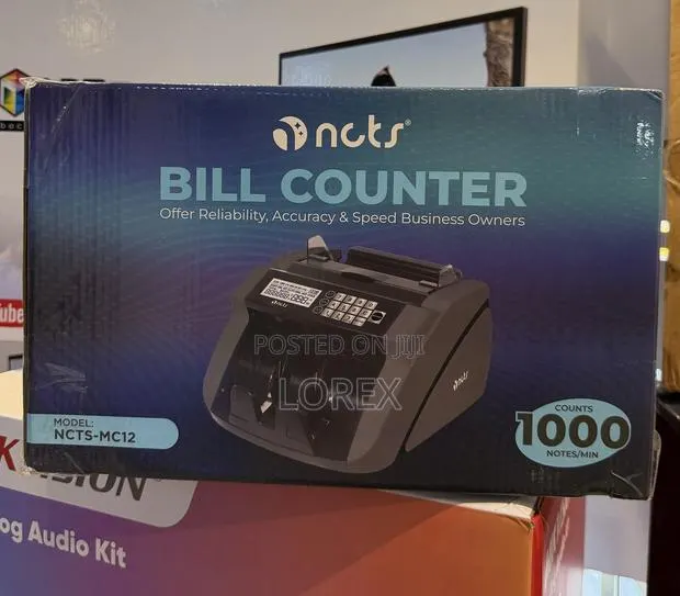 Money Counting Machine Bill Counter With Uv/Ir Detection NCTS-Mc12 · Photo 1