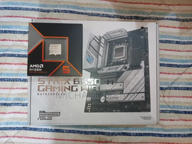 Ryzen 5 9600x + ASUS ROG Srtix B650-a Gaming WiFi · Photo 1