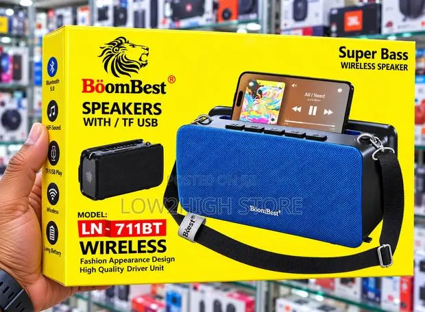 BoomBest LN-711BT Super Bass Wireless Bluetooth Speaker - Low2High · Photo 1