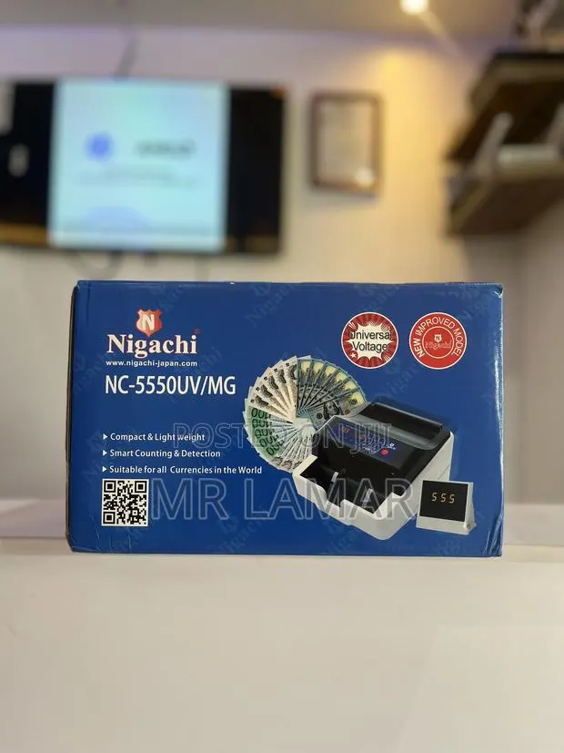 Nigachi Nc - 5550uv/Mg Cash Counting Machine · Photo 1