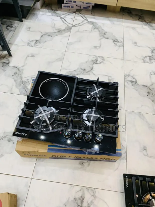 Call and Order Kenwood Gas Electric Cooker 3-1 60cm Black Built In · Photo 1
