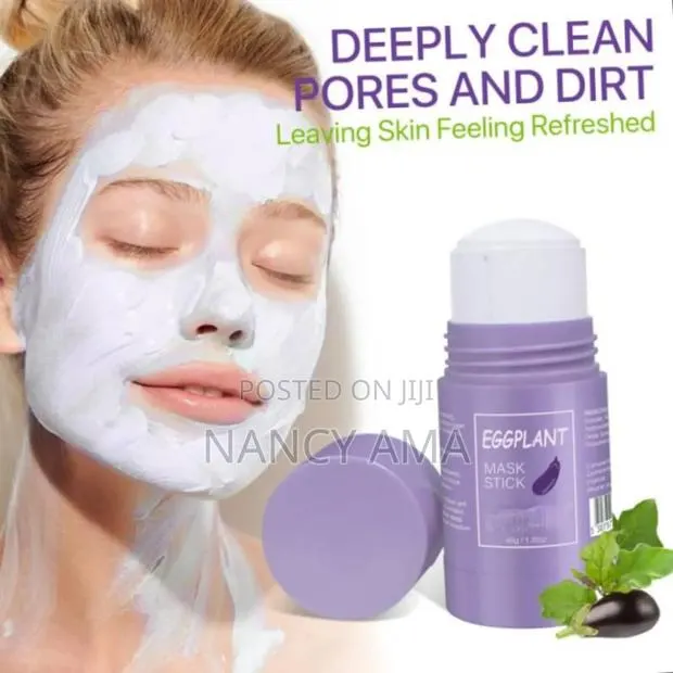 Face Mask Eggplant · Photo 1