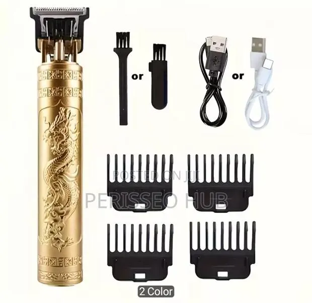 Rechargeable Cordless Hair Clipper Beard Trimmer + Attachments · Photo 1