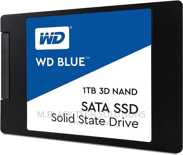 1TB WD Blue Internal PC SSD - SATA III 6 Gb/S, 2.5"/7mm · Photo 2