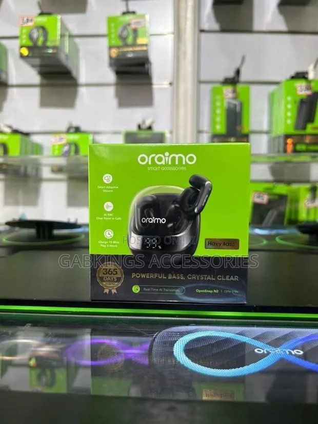 Oraimo Opensnap N2 Open-Ear True Wireless Earbuds · Photo 1