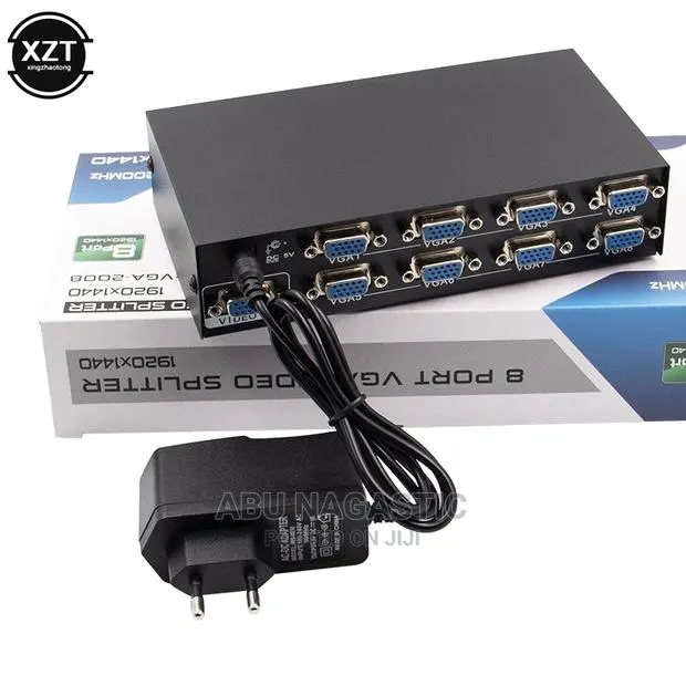 Newest 8 Port VGA Splitter 150-200mhz · Photo 1