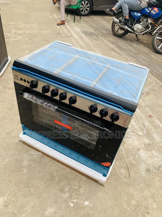 Nest Buy for Less Nasco Gas Oven Rotisserie 5burner Sliver · Photo 1