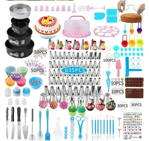 635 +1 Cake Making Decoration Set · Photo 1