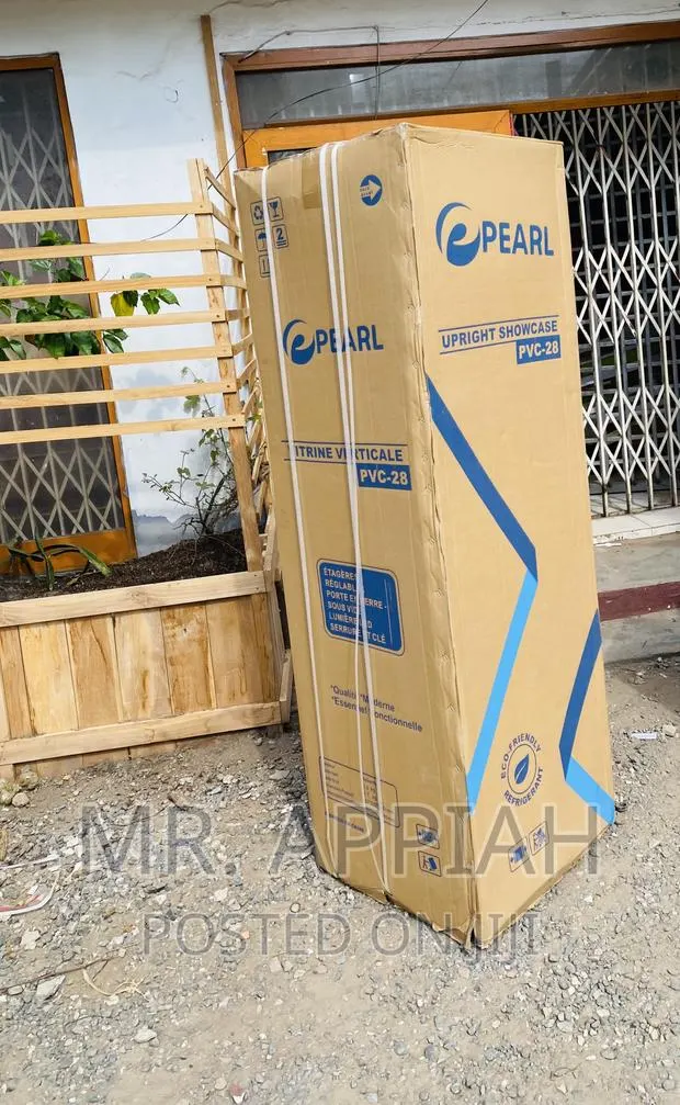 Energy Saving Pearl PVC-28 Electric Display Fridge(White). · Photo 1