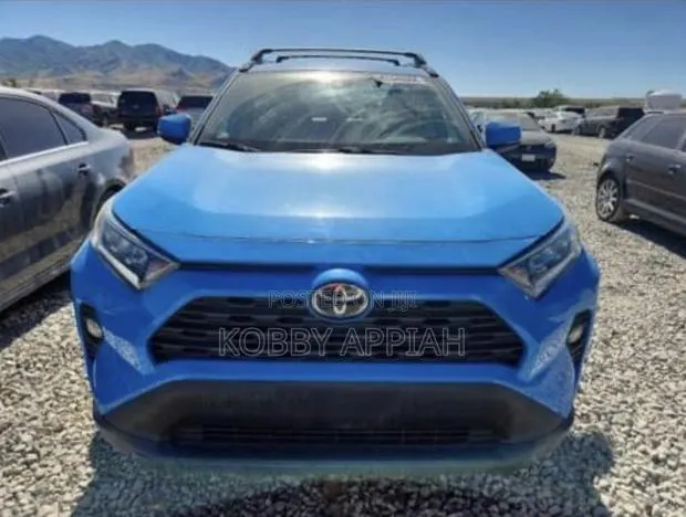 Toyota RAV4 XLE Premium FWD 2019 Blue · Photo 1