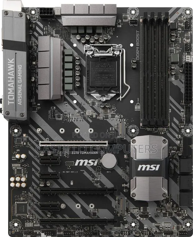 I7 8700k + MSI Z370 Tomahawk · Photo 1
