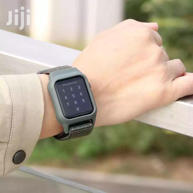 2in1 Nylon Strap+ Case 4 Apple Watch Series 1-9(Not a Watch) · Photo 1