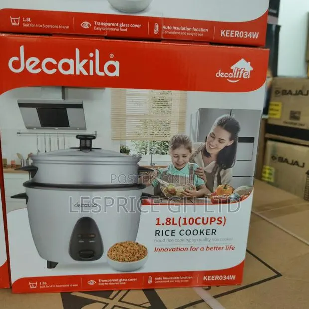 Enjoy Unbeatable Prices on Our Matchless 1.5L Decakila Rice Cooker · Photo 1