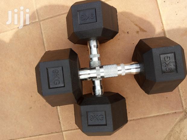 Hexagon Dumbbells for Sale · Photo 2