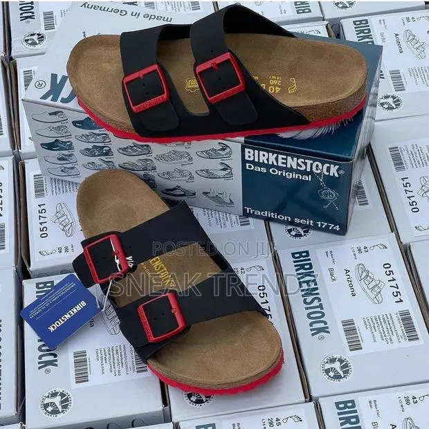 Birkenstock Two Balte Black Red · Photo 1