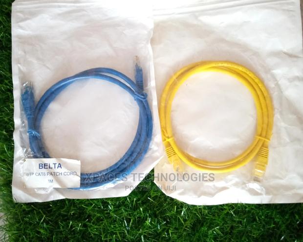 1 Meter Utp Cat6 Patch Cord Cable Original · Photo 2