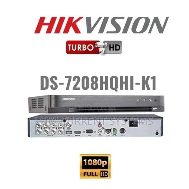 DVR Hikvision 8 Channel Two Way Audio 5mp Ids-7208hqhi-M1/Xt · Photo 1