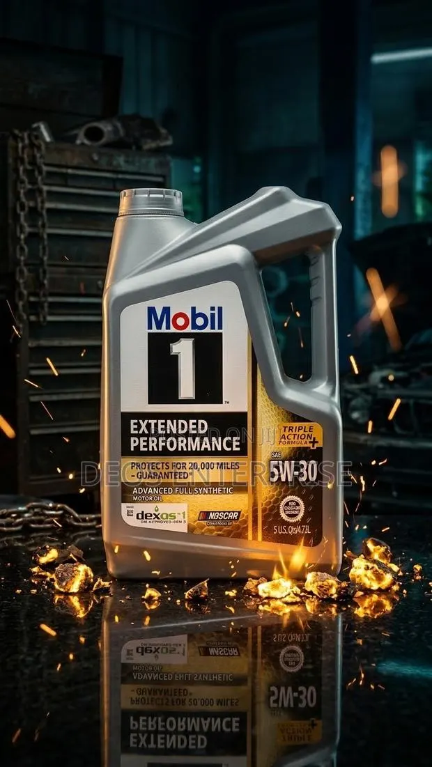 Mobil One Full Synthetic 5w-30 Engine Fluid · Photo 1