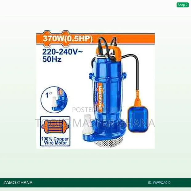 Submersible Pump - Wwpqa012 · Photo 1