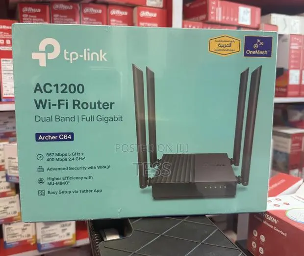 Tp-Link Wi-Fi Router Archer C64 Ac1200 Dual-Band Gigabit (Not a Sim) · Photo 1