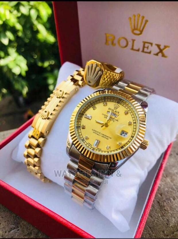 Rolex Watch With Bracelet and Ring · Photo 1