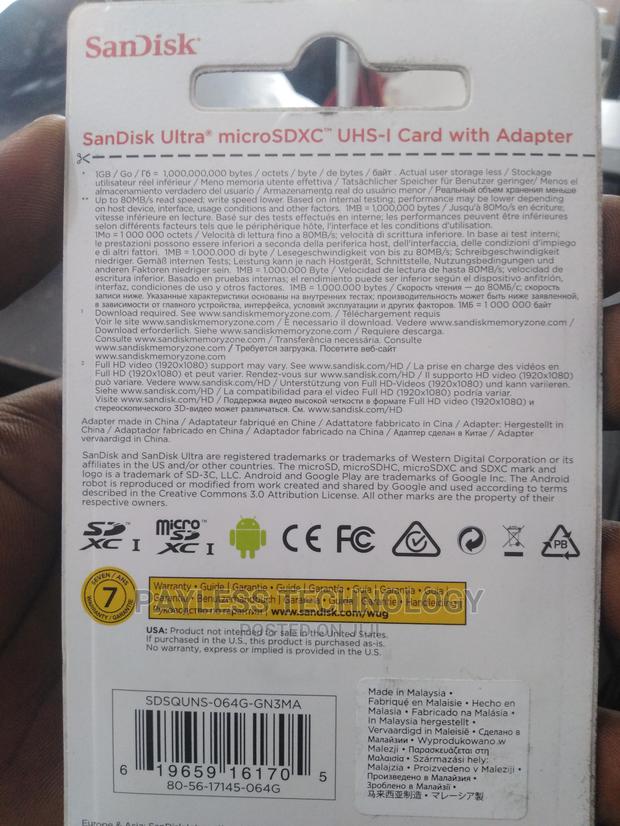 Sandisk 128gb Ultra Speed Memory Cards · Photo 2
