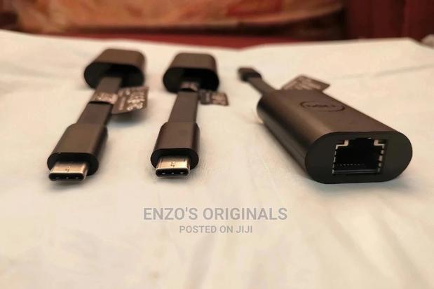 Usb-c To Gigabit Rj45 Ethernet Or Lan Adapter Dell Branded · Photo 2