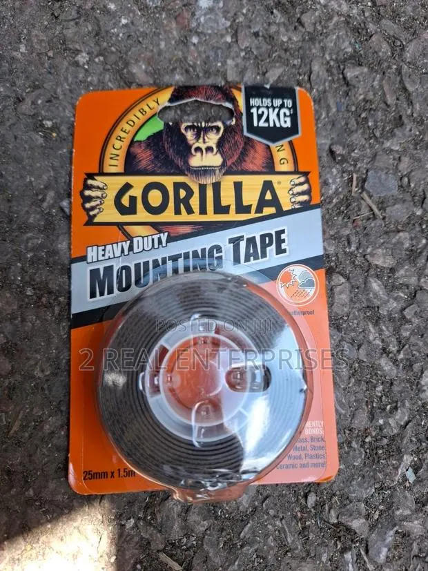 Gorilla Heavy Duty Mounting Tape Double-Sided 25mm X 1.5m · Photo 1